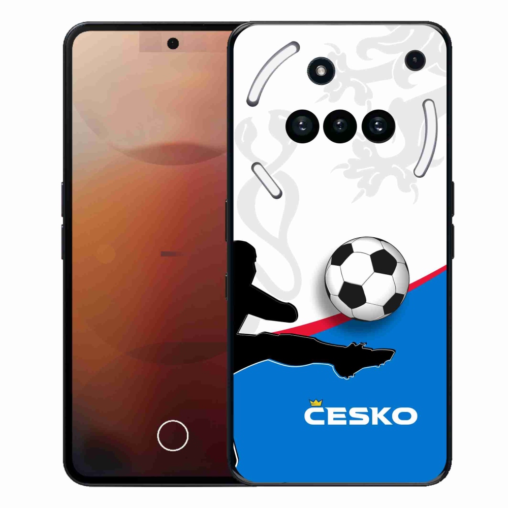 Gelový kryt mmCase na Nothing Phone (3a) - fotbal Česko 3