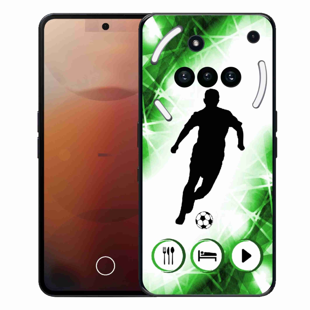 Gelový kryt mmCase na Nothing Phone (3a) - fotbalista