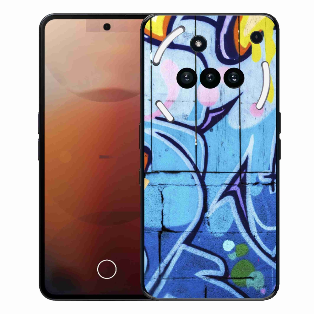 Gelový kryt mmCase na Nothing Phone (3a) - graffiti