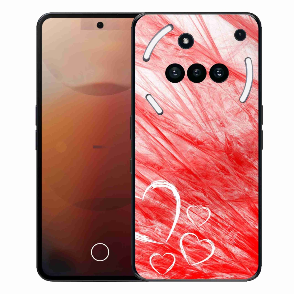 Gelový kryt mmCase na Nothing Phone (3a) - heart