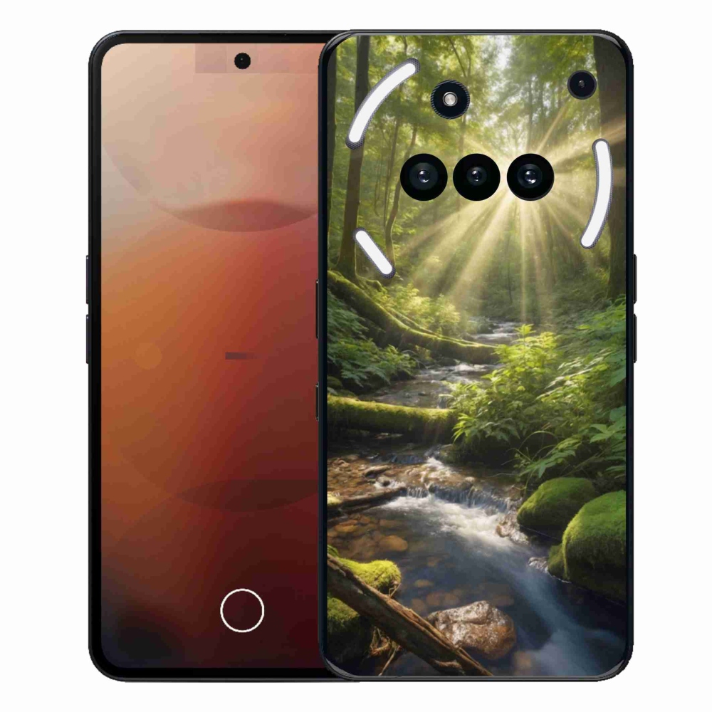 Gelový kryt mmCase na Nothing Phone (3a) - hlubina lesa