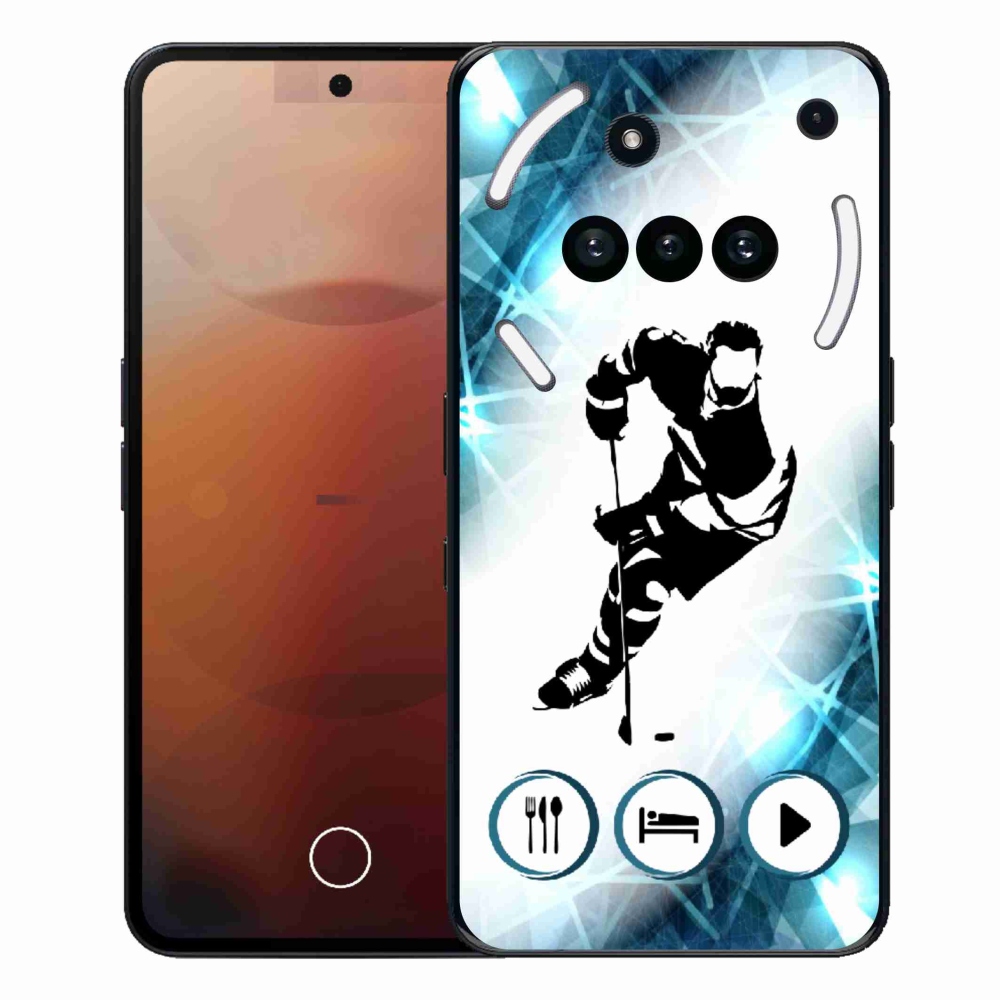 Gelový kryt mmCase na Nothing Phone (3a) - hokej 1
