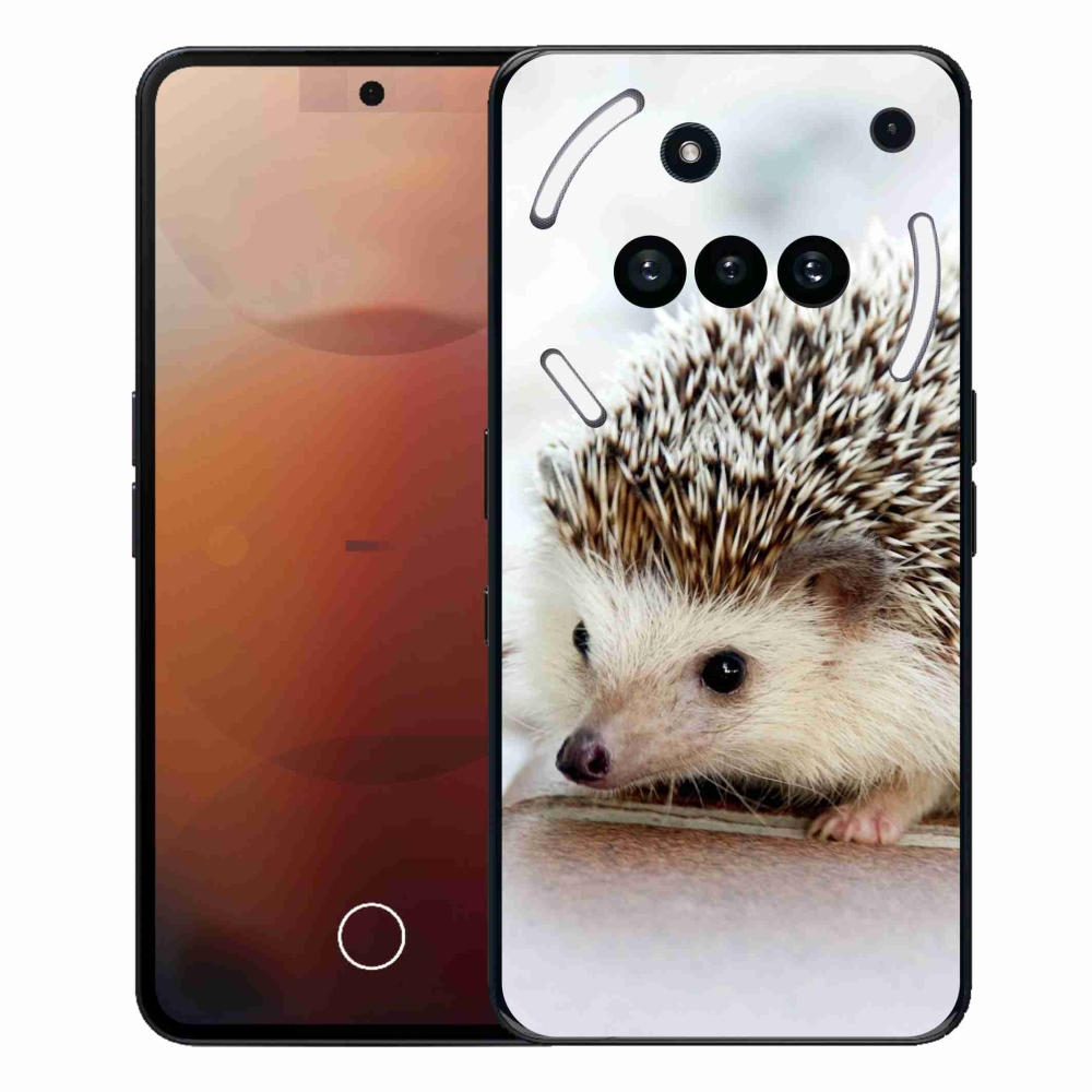 Gelový kryt mmCase na Nothing Phone (3a) - ježek