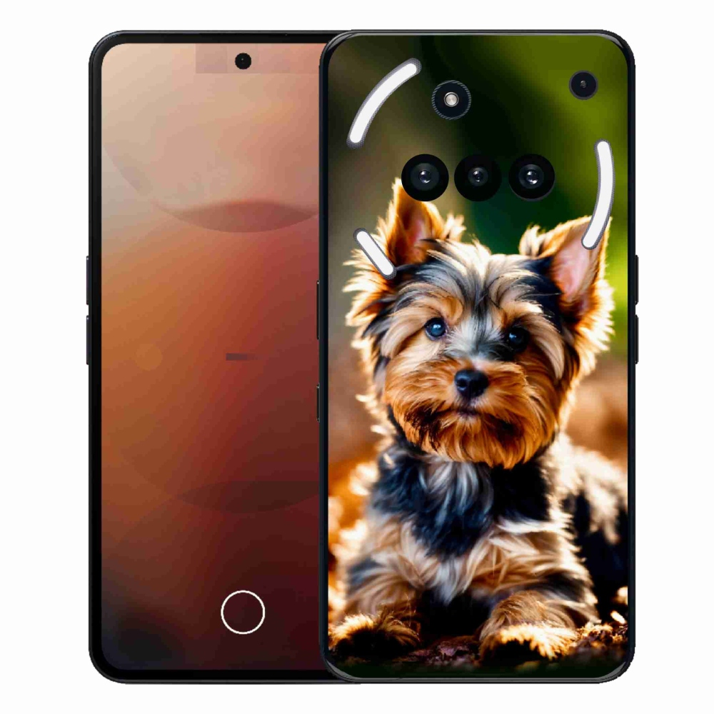 Gelový kryt mmCase na Nothing Phone (3a) - jorkšír 10