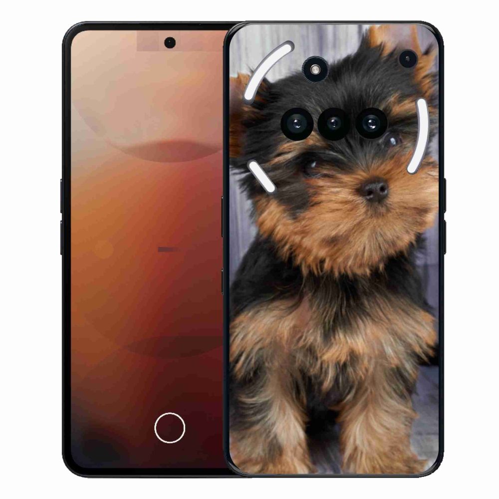 Gelový kryt mmCase na Nothing Phone (3a) - jorkšír 9