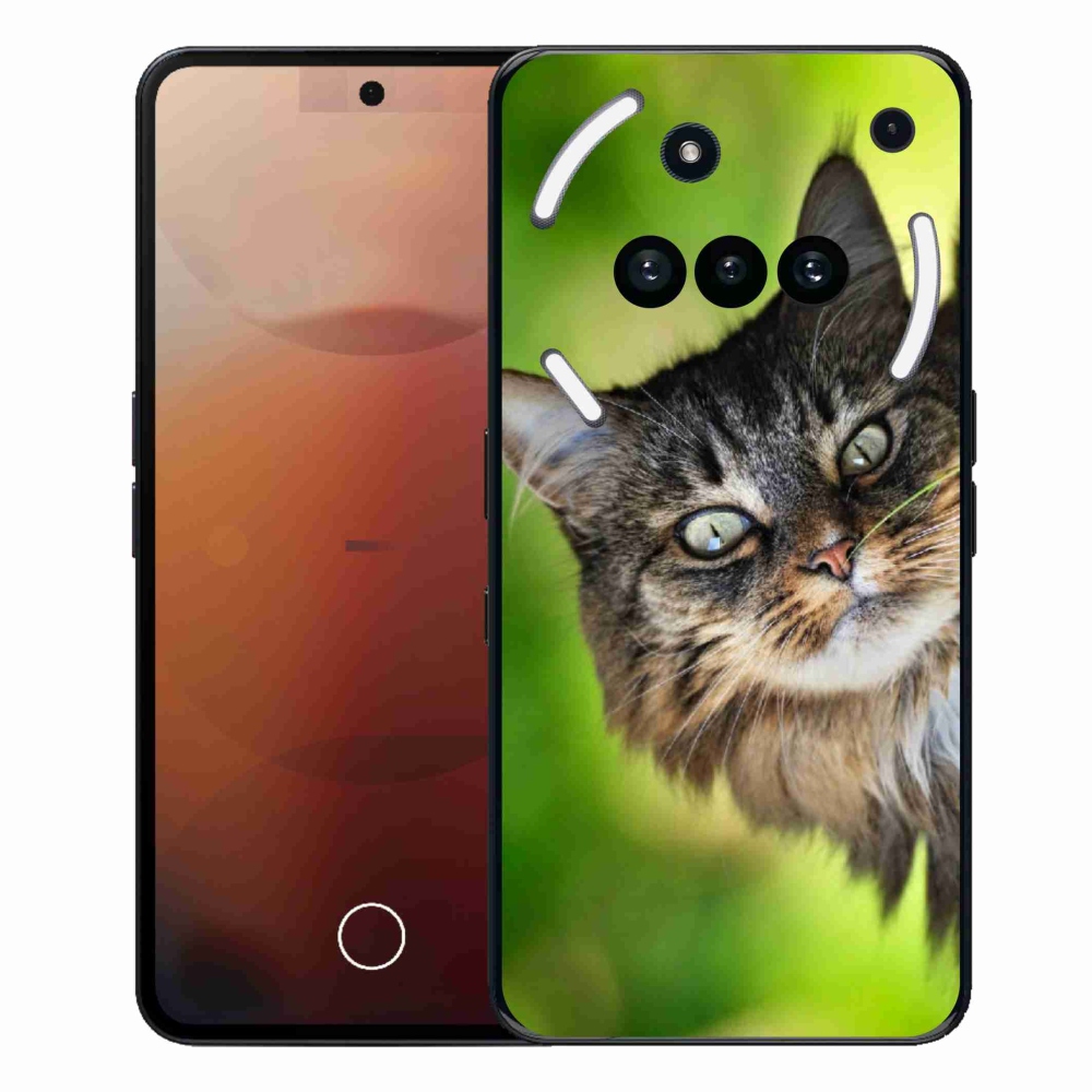 Gelový kryt mmCase na Nothing Phone (3a) - kočka 3