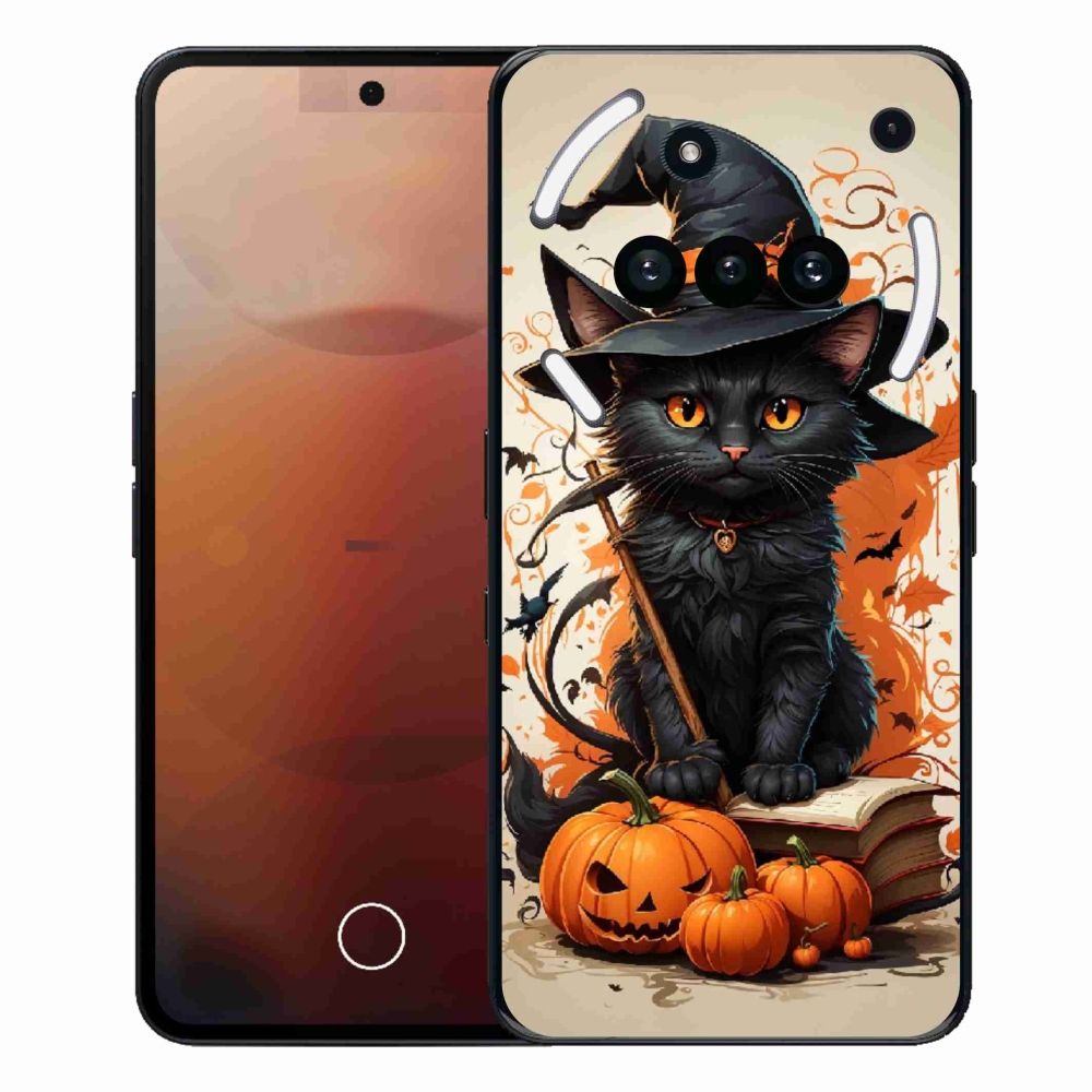 Gelový kryt mmCase na Nothing Phone (3a) - kocour čaroděj