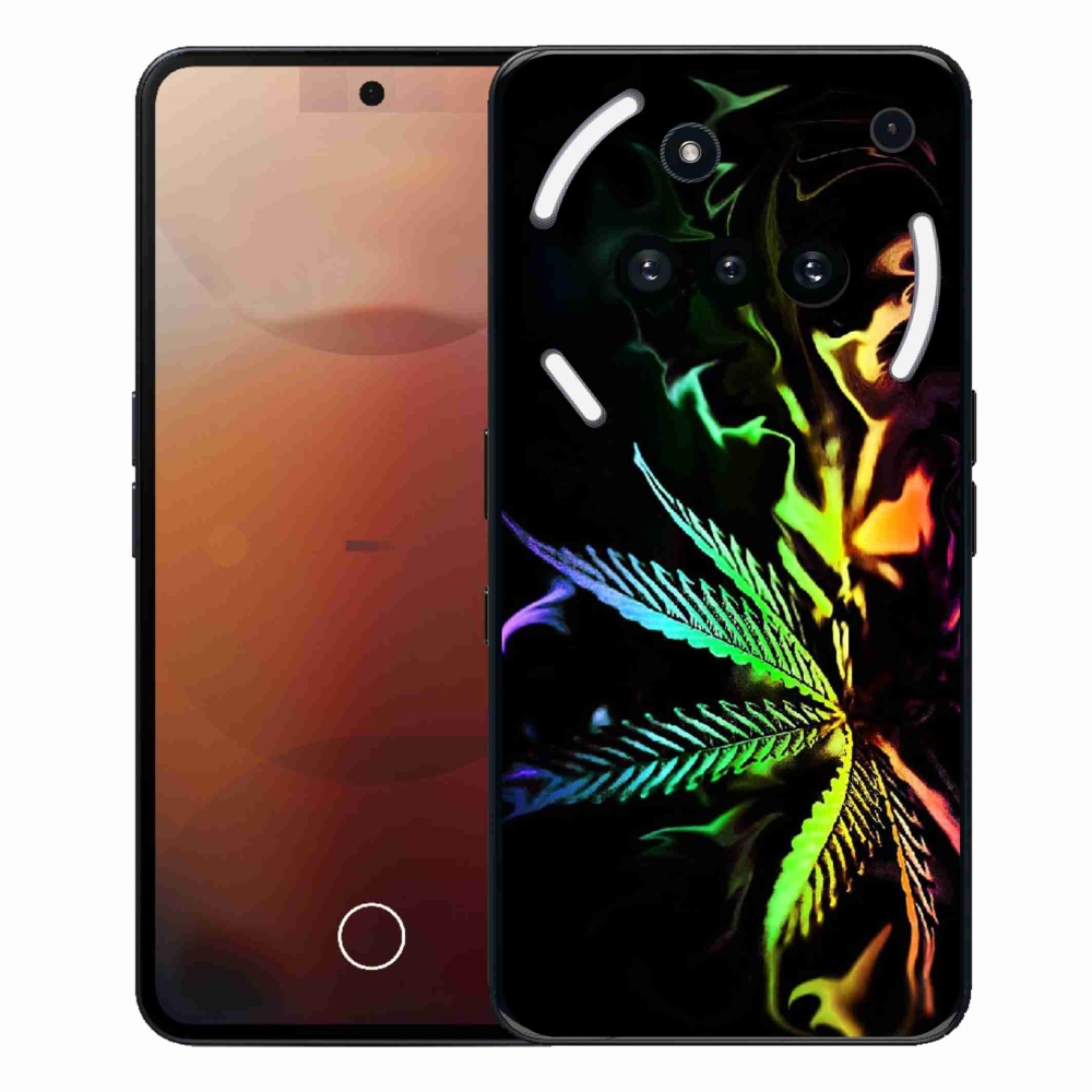 Gelový kryt mmCase na Nothing Phone (3a) - konopí 2