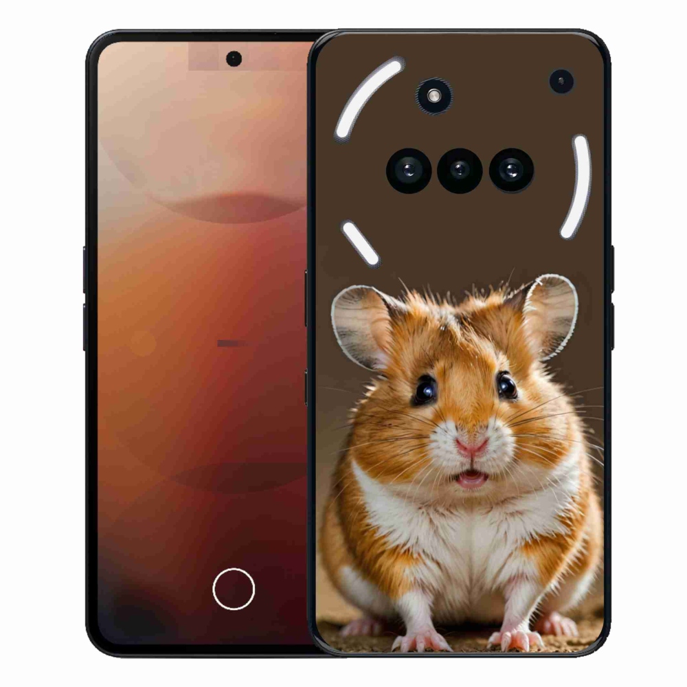 Gelový kryt mmCase na Nothing Phone (3a) - křeček
