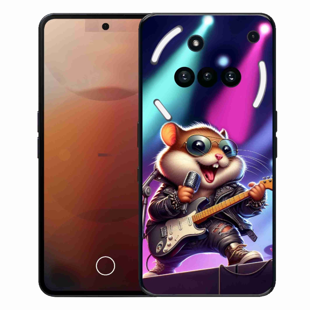 Gelový kryt mmCase na Nothing Phone (3a) - křeček rocker