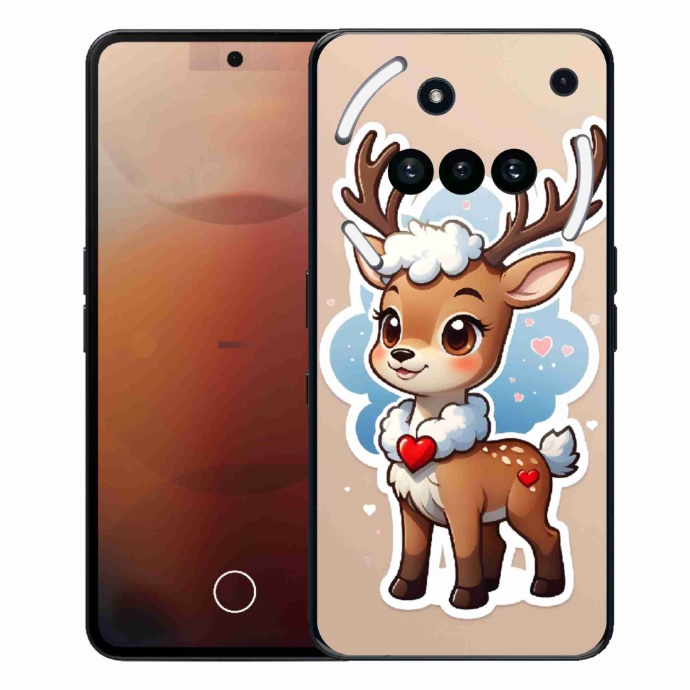 Gelový kryt mmCase na Nothing Phone (3a) - kreslený sob