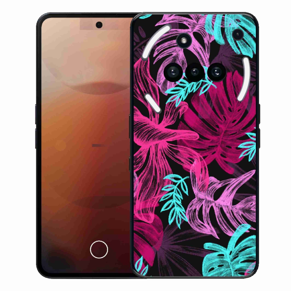 Gelový kryt mmCase na Nothing Phone (3a) - květiny 1