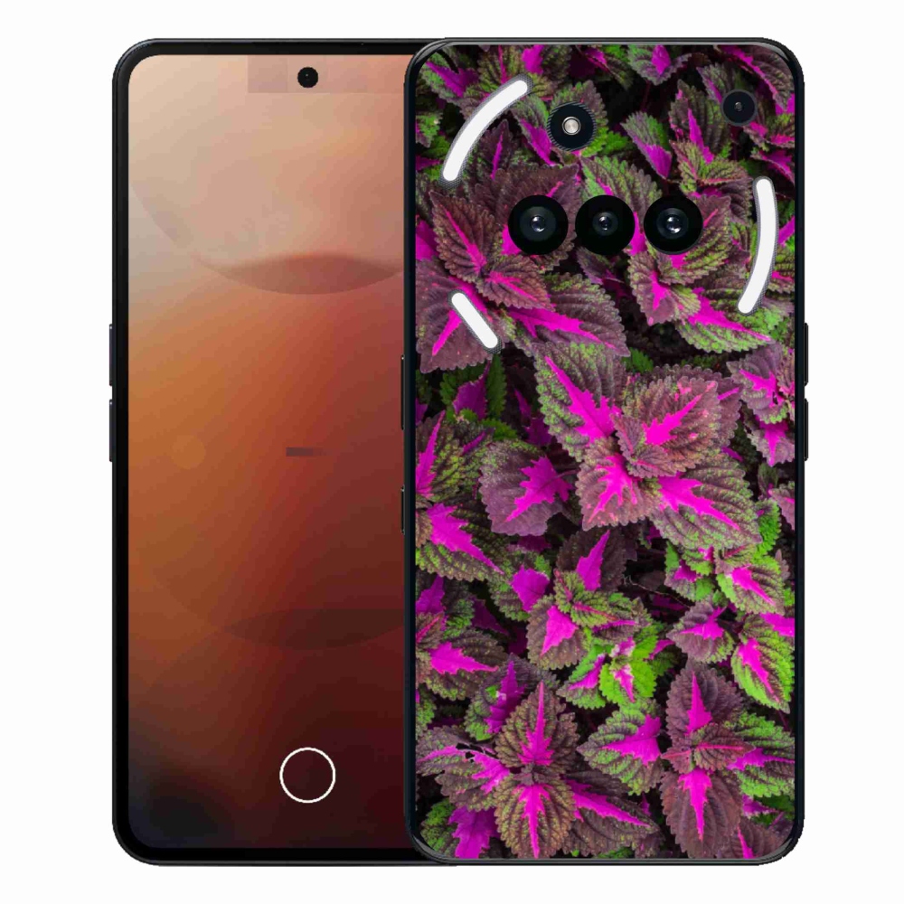 Gelový kryt mmCase na Nothing Phone (3a) - květiny 10