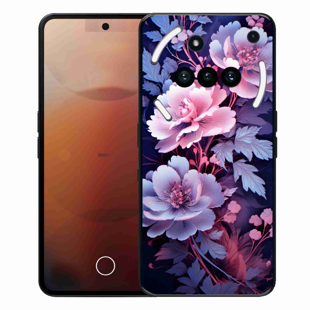 Gelový kryt mmCase na Nothing Phone (3a) - květiny 11