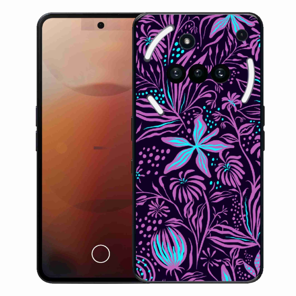 Gelový kryt mmCase na Nothing Phone (3a) - květiny 2