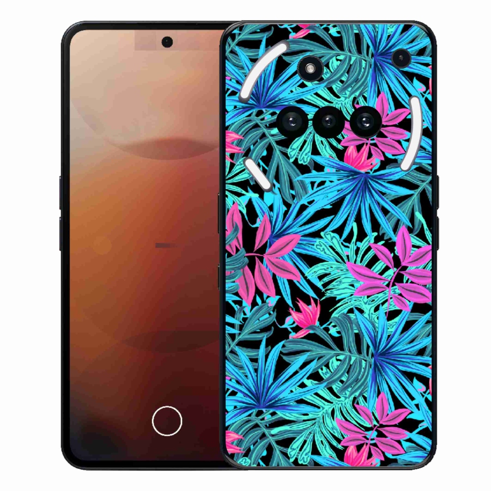 Gelový kryt mmCase na Nothing Phone (3a) - květiny 3