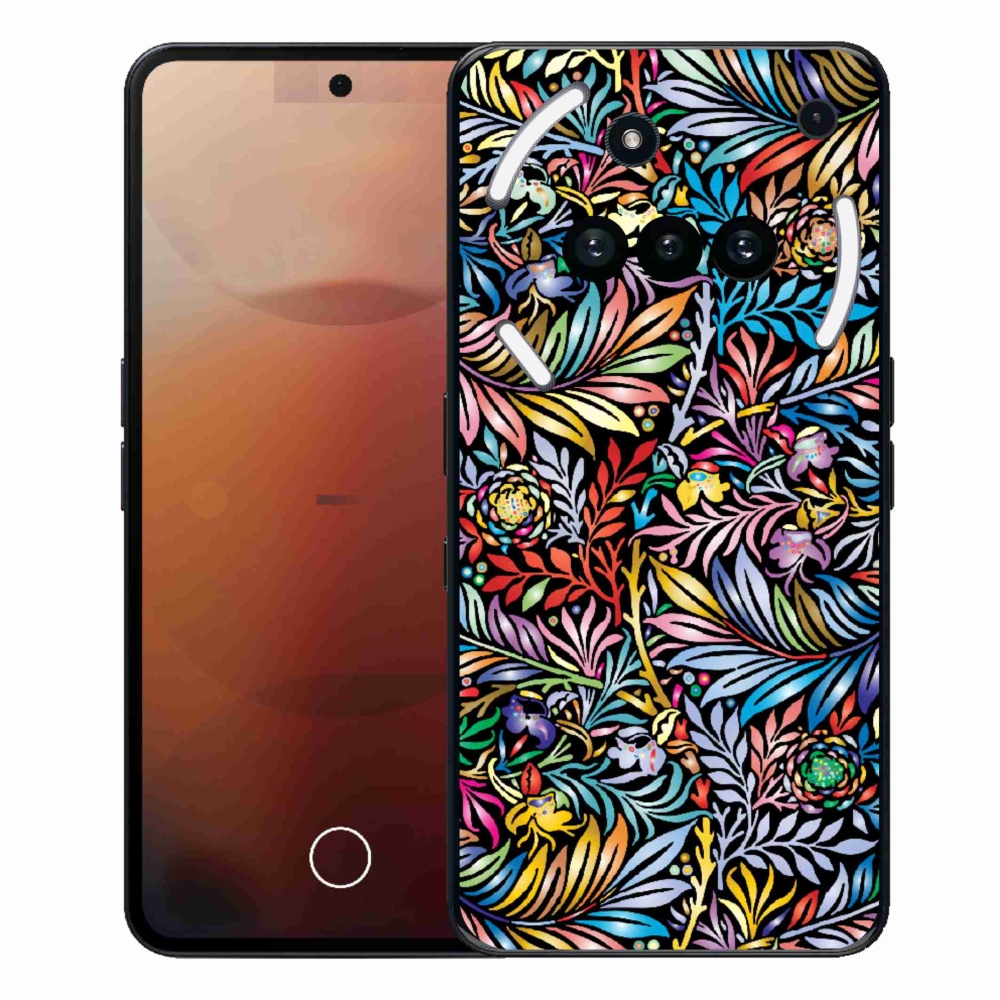 Gelový kryt mmCase na Nothing Phone (3a) - květiny 5