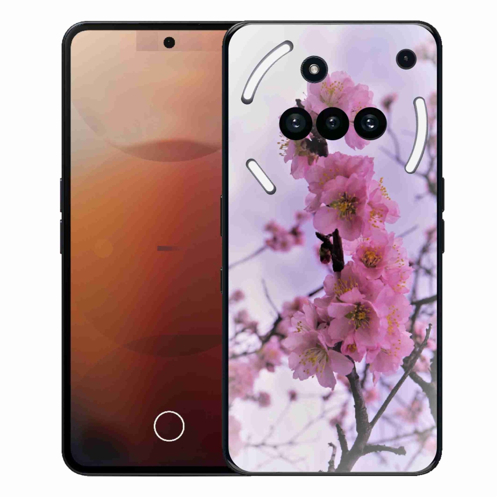 Gelový kryt mmCase na Nothing Phone (3a) - květiny 7