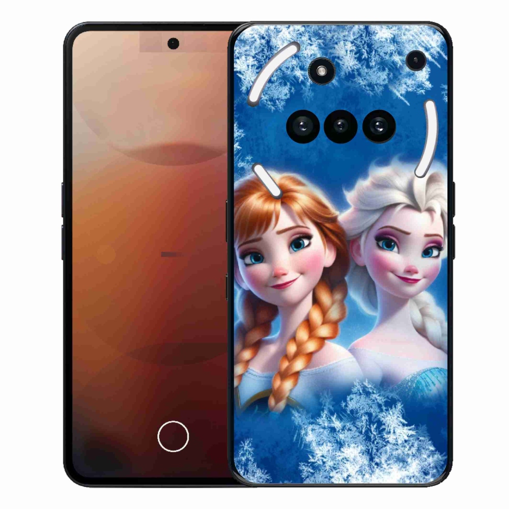 Gelový kryt mmCase na Nothing Phone (3a) - ledové království 2