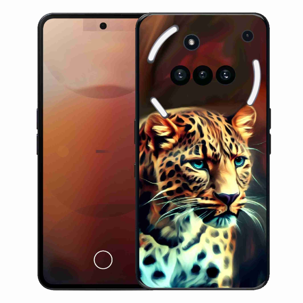 Gelový kryt mmCase na Nothing Phone (3a) - leopard