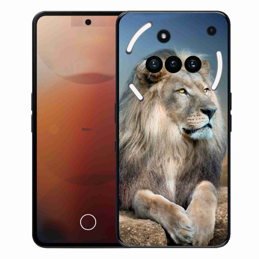 Gelový kryt mmCase na Nothing Phone (3a) - lev 1
