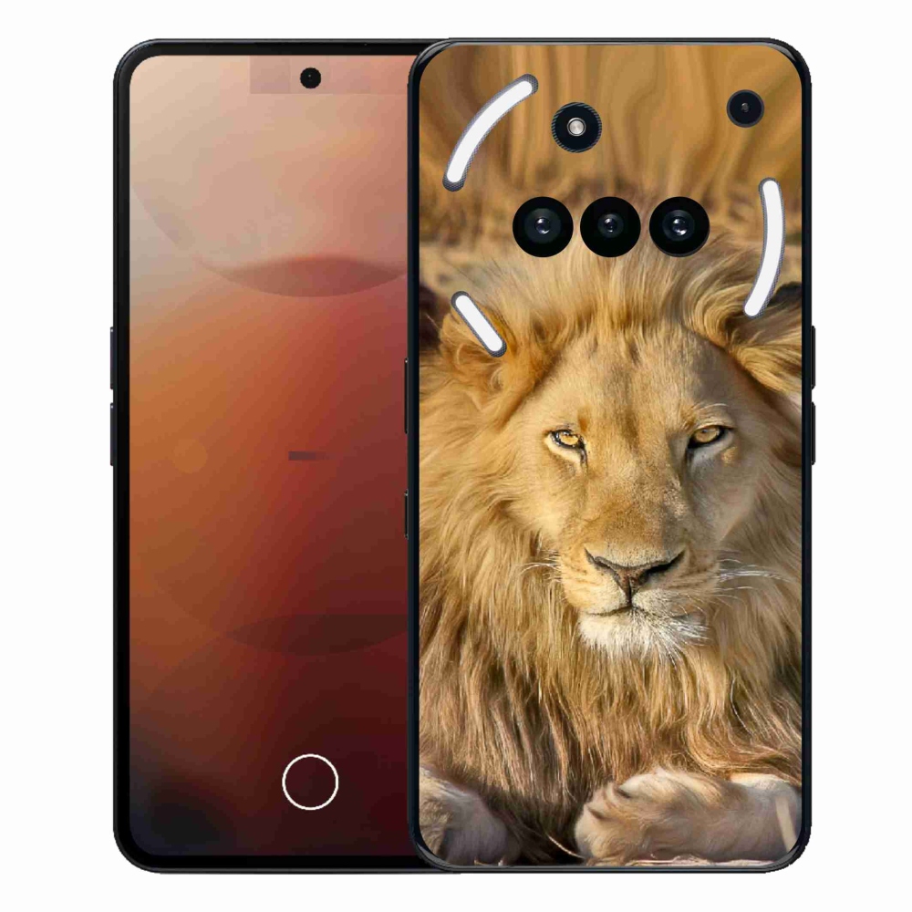 Gelový kryt mmCase na Nothing Phone (3a) - lev 2