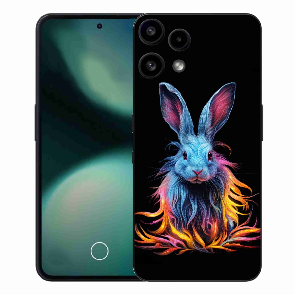Gelový kryt mmCase na Nothing Phone (3a) Lite - abstraktní zajíc