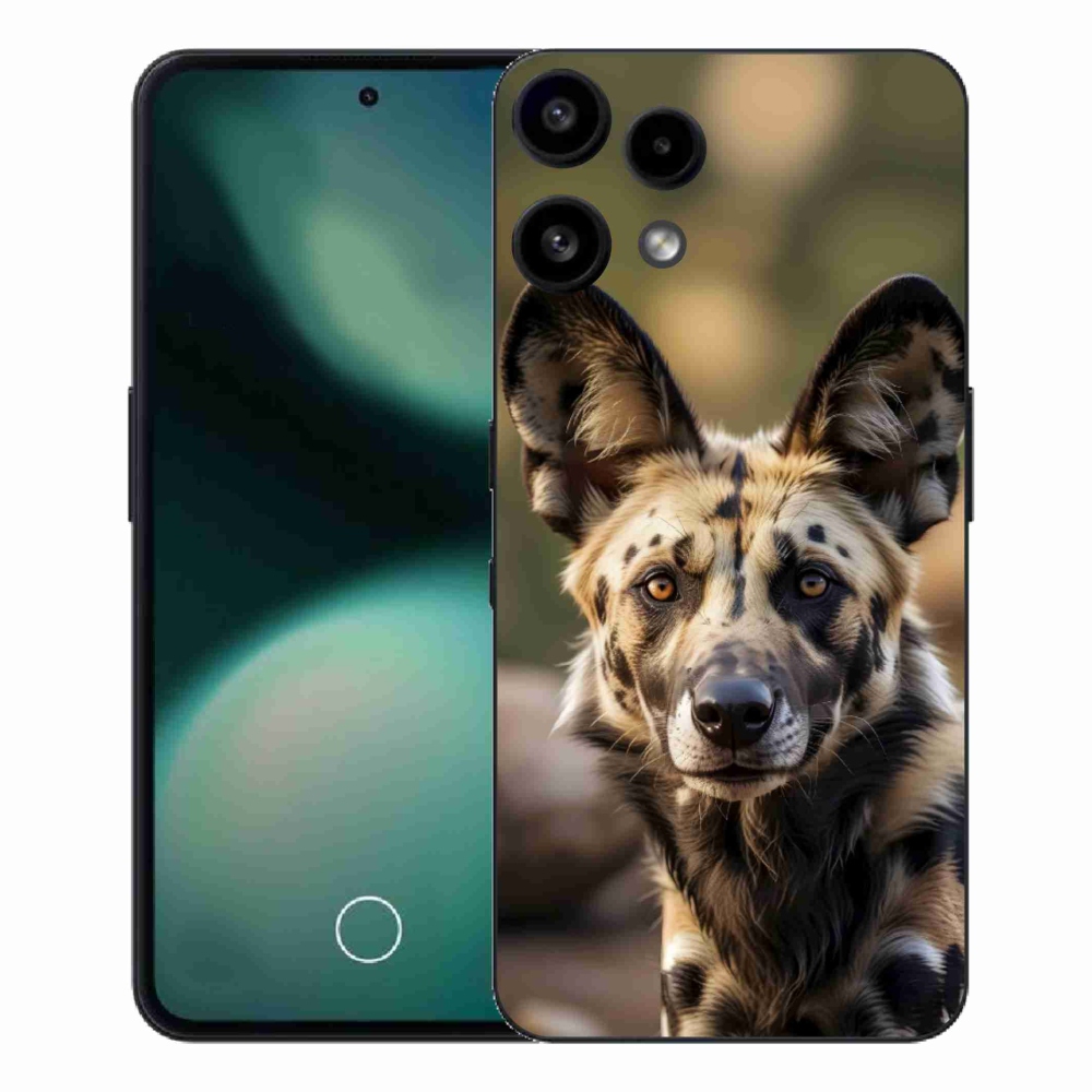 Gelový kryt mmCase na Nothing Phone (3a) Lite - africký divoký pes