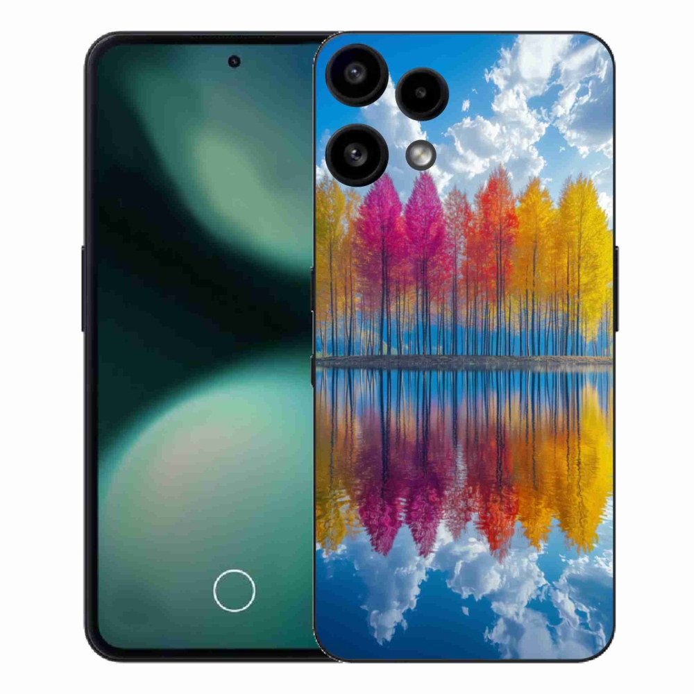 Gelový kryt mmCase na Nothing Phone (3a) Lite - barevné stromy