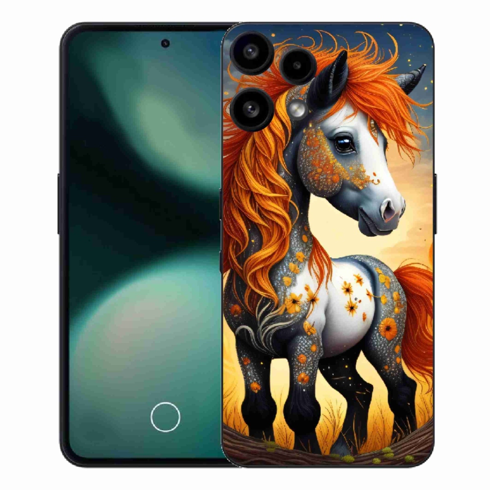 Gelový kryt mmCase na Nothing Phone (3a) Lite - barevný poník