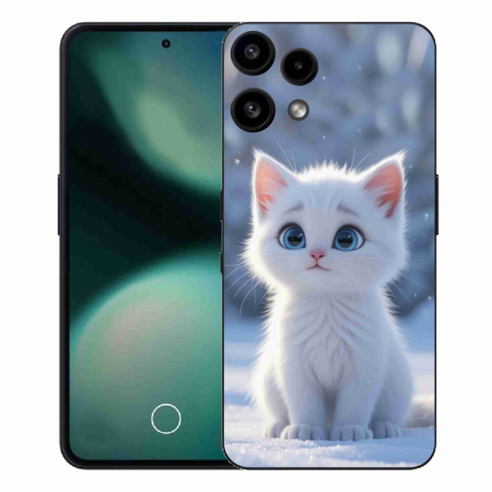 Gelový kryt mmCase na Nothing Phone (3a) Lite - bílé kotě 3