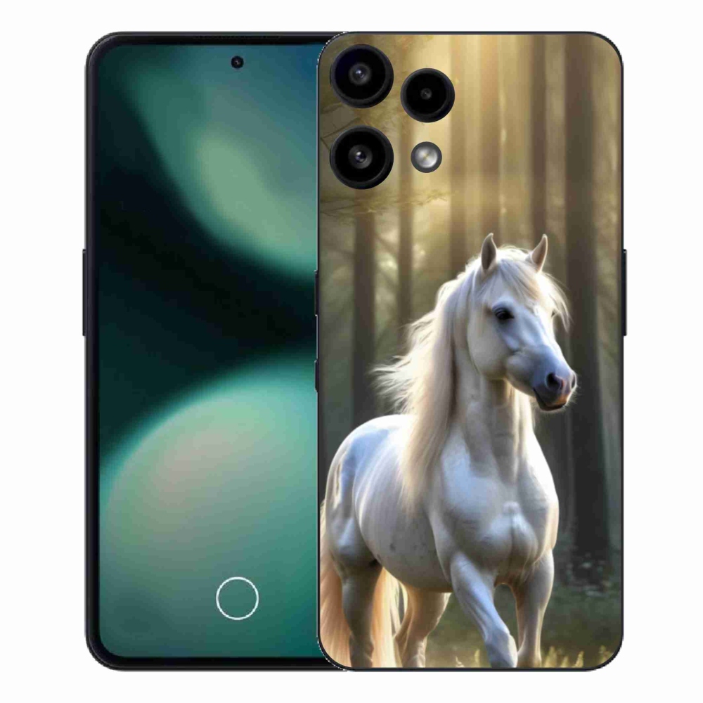 Gelový kryt mmCase na Nothing Phone (3a) Lite - bílý kůň 3