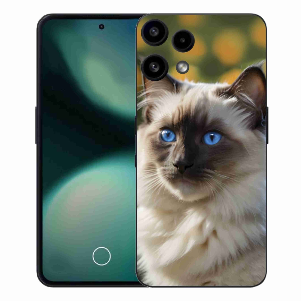 Gelový kryt mmCase na Nothing Phone (3a) Lite - bílý ragdoll