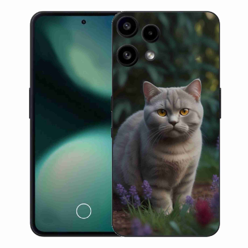 Gelový kryt mmCase na Nothing Phone (3a) Lite - britská kočka
