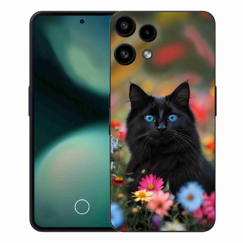 Gelový kryt mmCase na Nothing Phone (3a) Lite - černé kotě 4