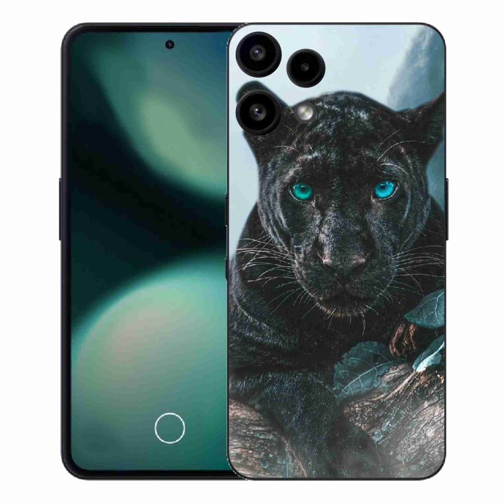 Gelový kryt mmCase na Nothing Phone (3a) Lite - černý panter