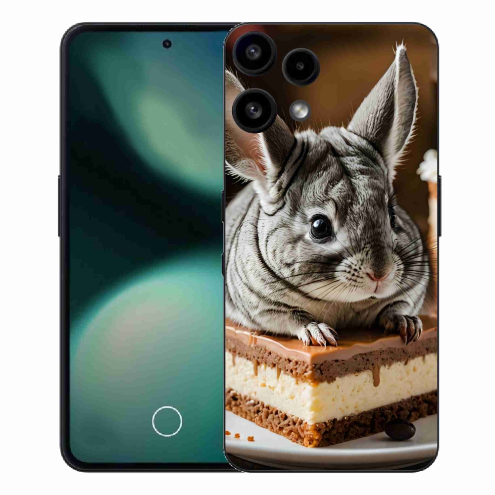 Gelový kryt mmCase na Nothing Phone (3a) Lite - činčila