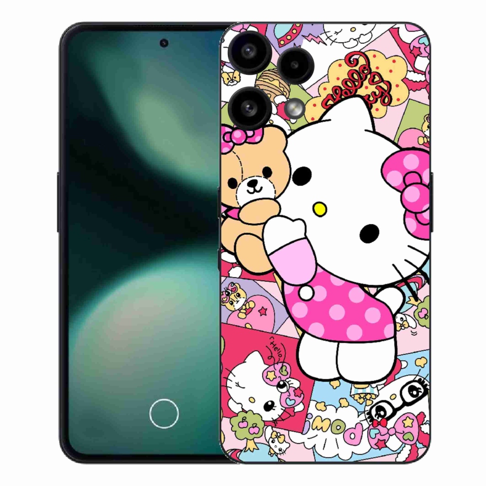 Gelový kryt mmCase na Nothing Phone (3a) Lite - cute kitty
