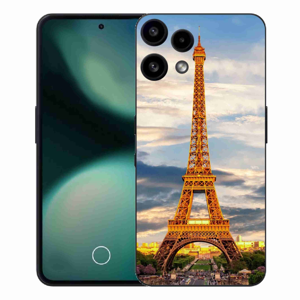 Gelový kryt mmCase na Nothing Phone (3a) Lite - eiffelova věž 3