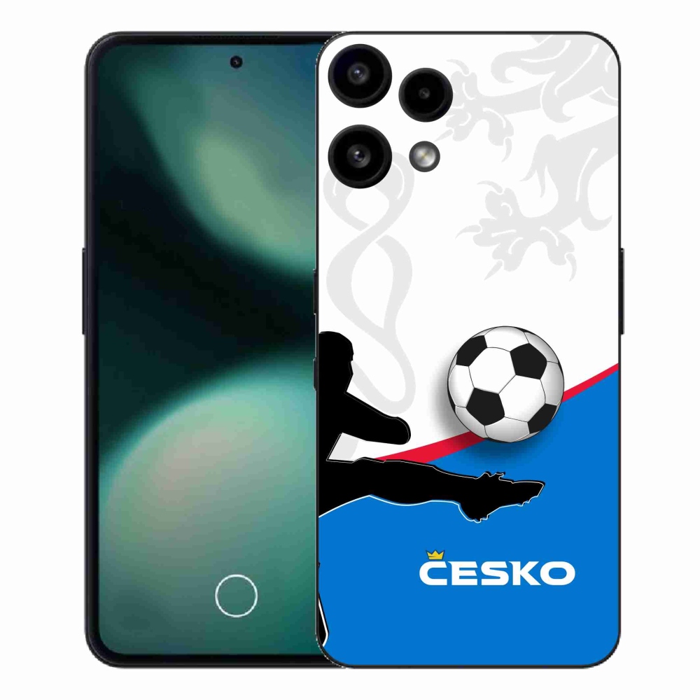 Gelový kryt mmCase na Nothing Phone (3a) Lite - fotbal Česko 3