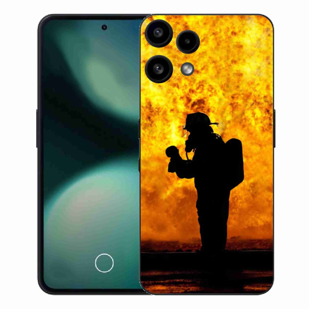 Gelový kryt mmCase na Nothing Phone (3a) Lite - hasič