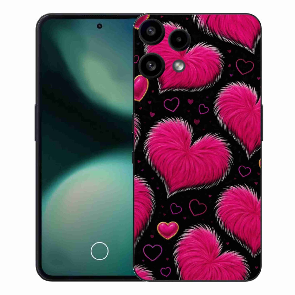 Gelový kryt mmCase na Nothing Phone (3a) Lite - hebká srdce