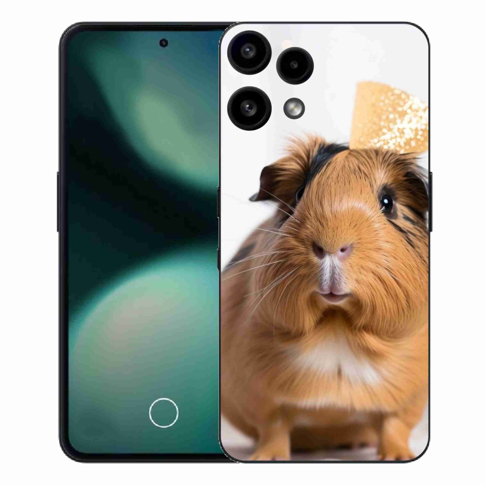 Gelový kryt mmCase na Nothing Phone (3a) Lite - hnědé morče