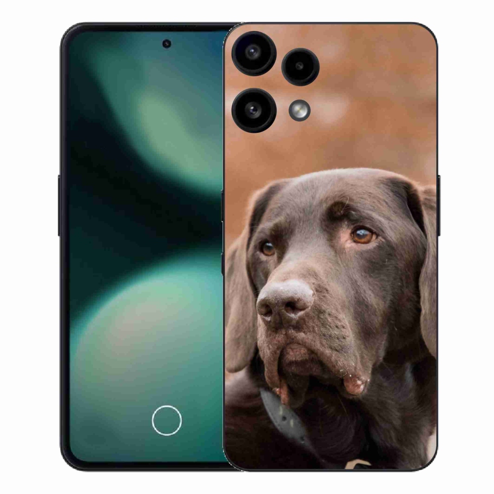 Gelový kryt mmCase na Nothing Phone (3a) Lite - hnědý labrador