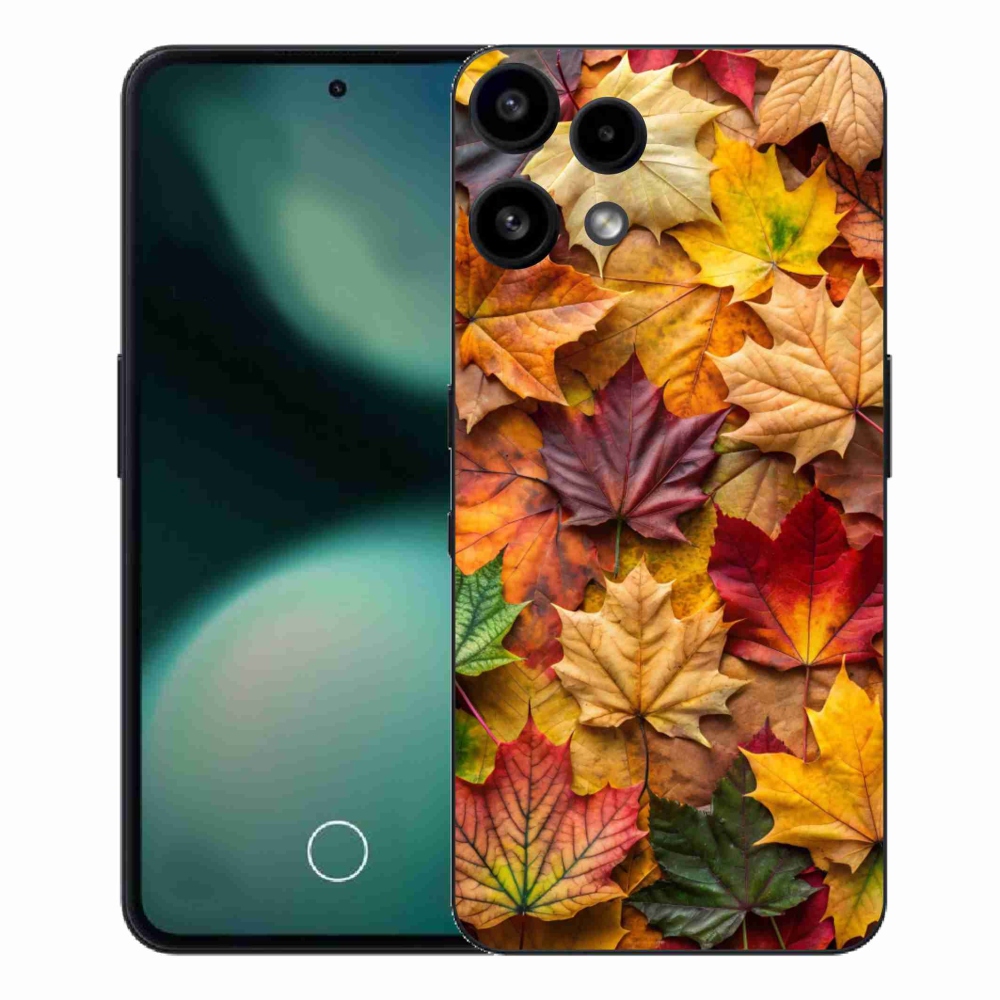Gelový kryt mmCase na Nothing Phone (3a) Lite - javorové listy 2