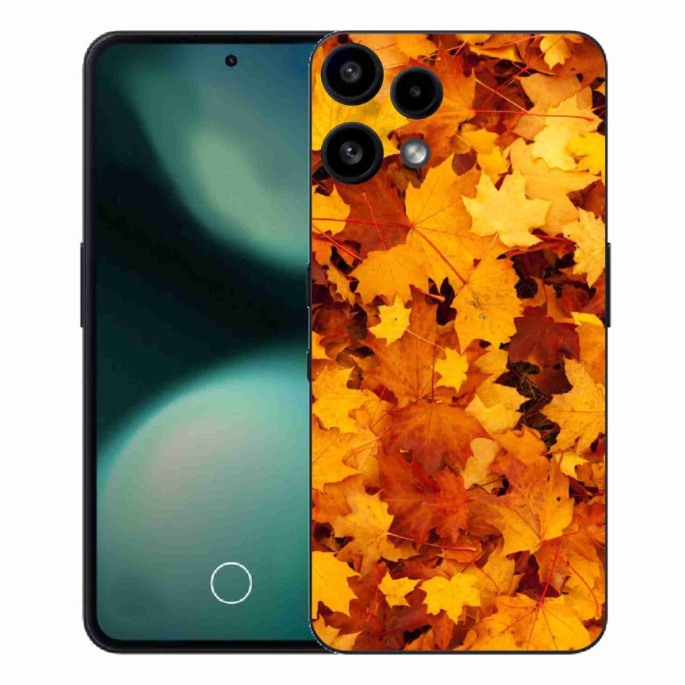 Gelový kryt mmCase na Nothing Phone (3a) Lite - javorové listy