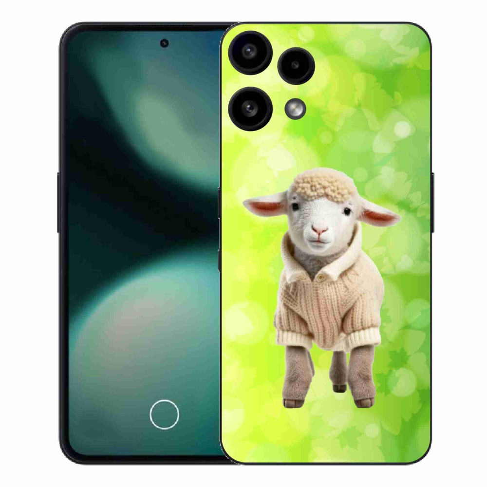 Gelový kryt mmCase na Nothing Phone (3a) Lite - jehně ve svetru