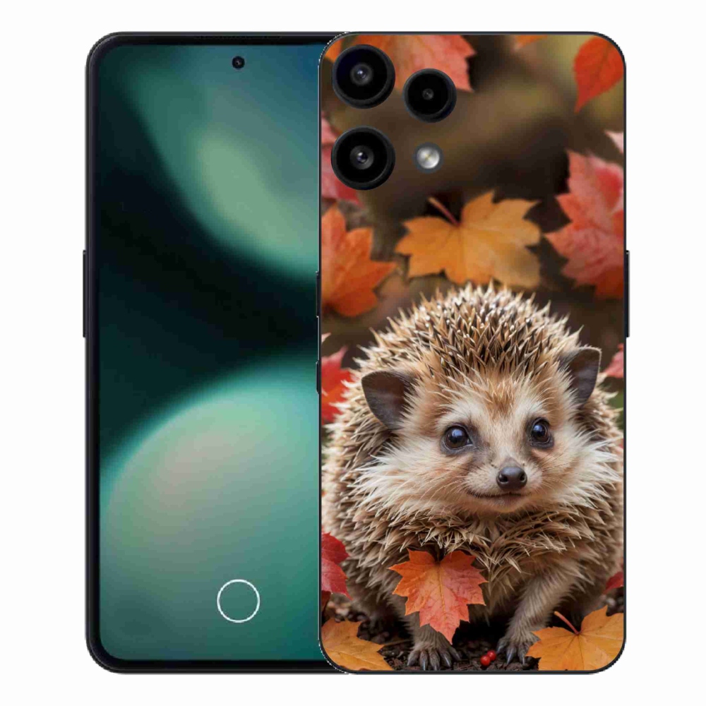Gelový kryt mmCase na Nothing Phone (3a) Lite - ježek v listí