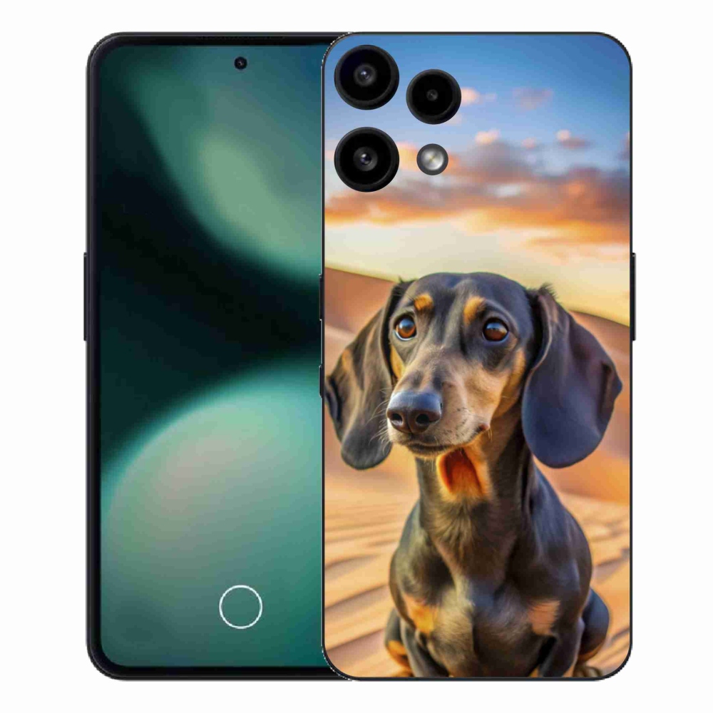 Gelový kryt mmCase na Nothing Phone (3a) Lite - jezevčík 3 