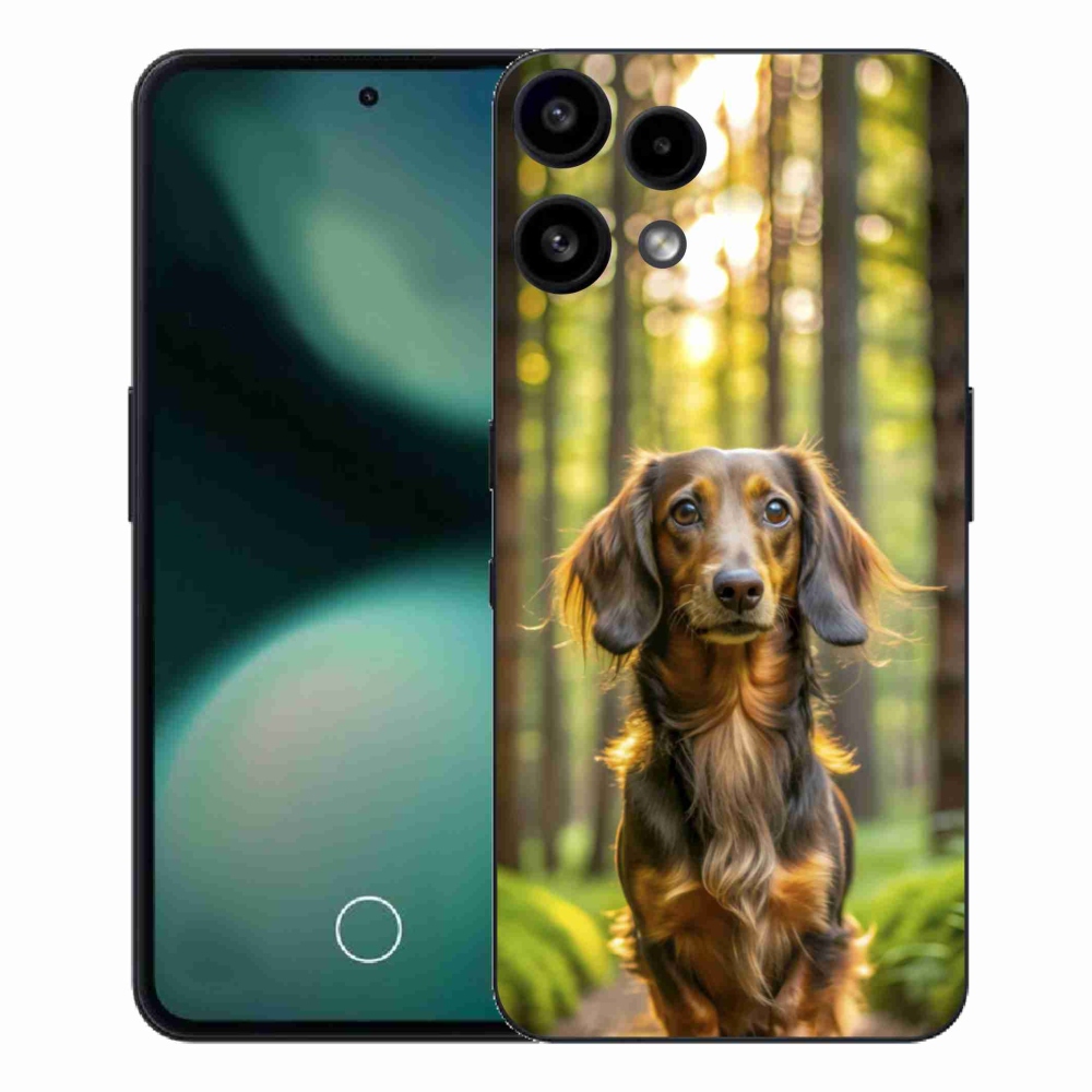 Gelový kryt mmCase na Nothing Phone (3a) Lite - jezevčík 4